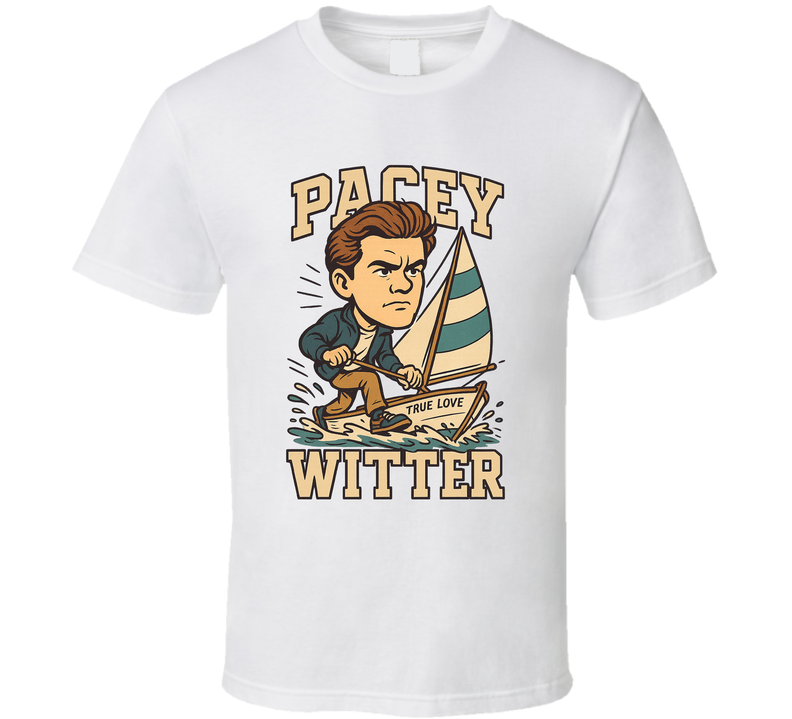 Pacey Witter Dawson's Creek Tv Show Caricature Retro Look Fan T Shirt