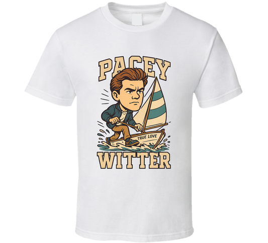 Pacey Witter Dawson's Creek Tv Show Caricature Retro Look Fan T Shirt