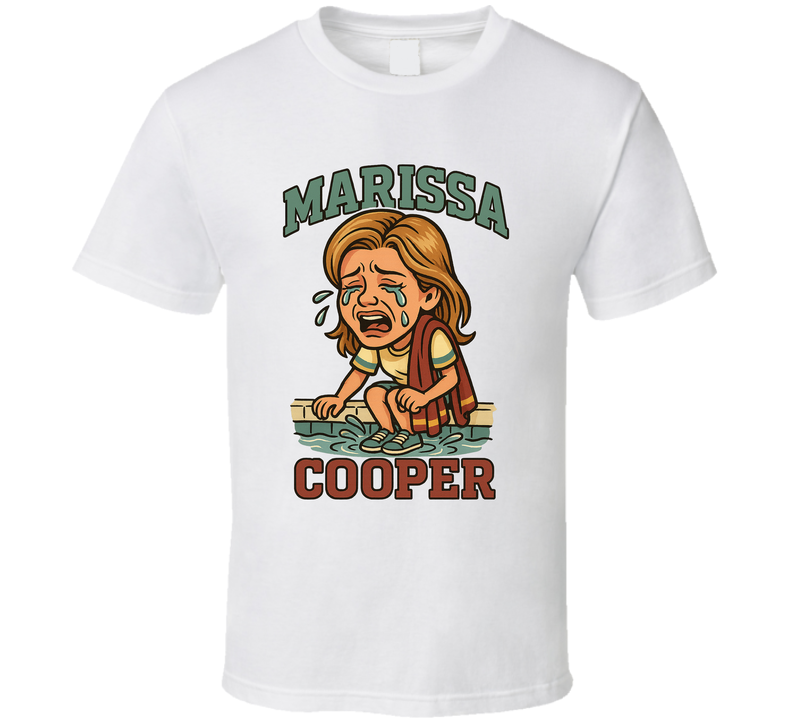 Marissa Cooper Poolside Meltdown The O.c. Tv Show Caricature Retro Look Fan T Shirt
