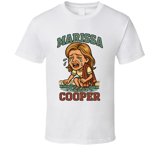 Marissa Cooper Poolside Meltdown The O.c. Tv Show Caricature Retro Look Fan T Shirt