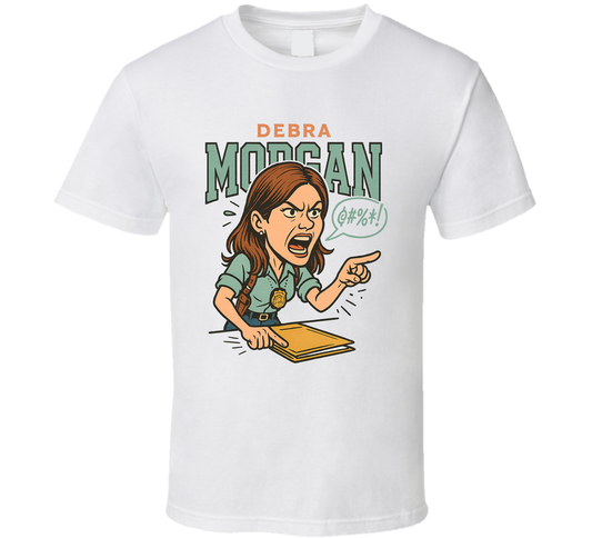 Debra Morgan Dexter Tv Show Caricature Retro Look Fan T Shirt
