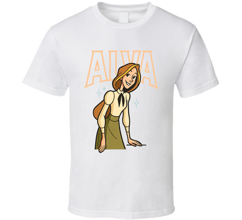 Alva Klaus Christmas Movie Retro Look Caricature T Shirt