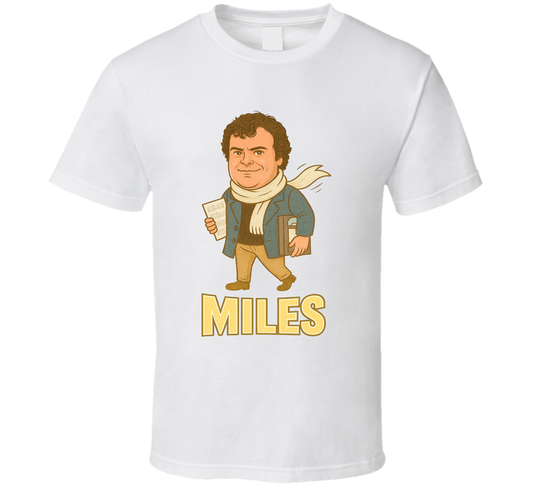 Miles Dumont Office Christmas Party Christmas Movie Retro Look Caricature T Shirt