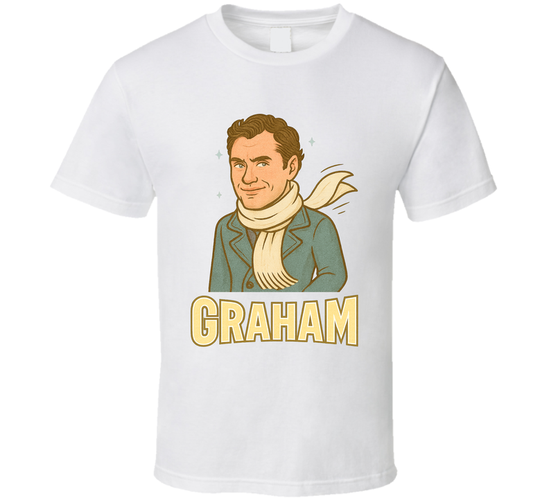 Graham Simpkins Office Christmas Party Christmas Movie Retro Look Caricature T Shirt