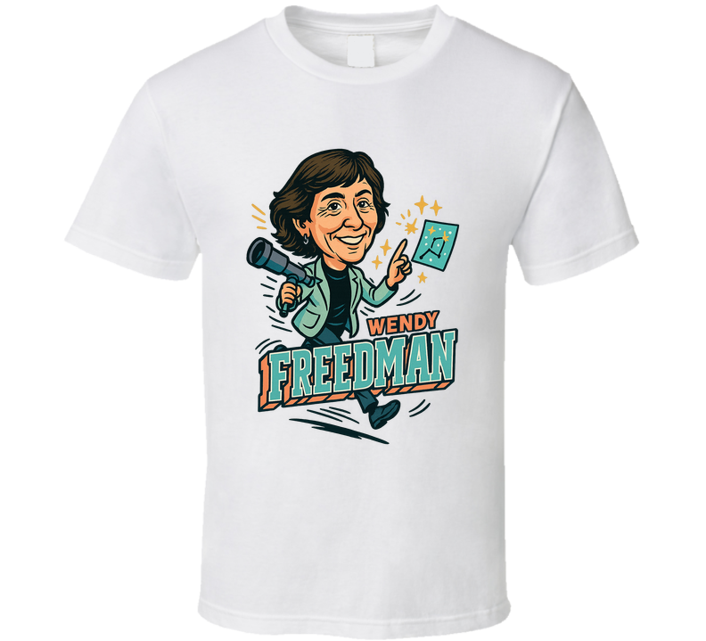 Wendy Freedman Retro Look Caricature T Shirt