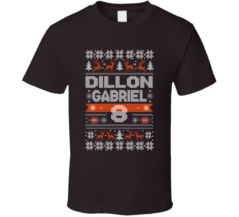 Dillon Gabriel 8 Ugly Christmas T Shirt