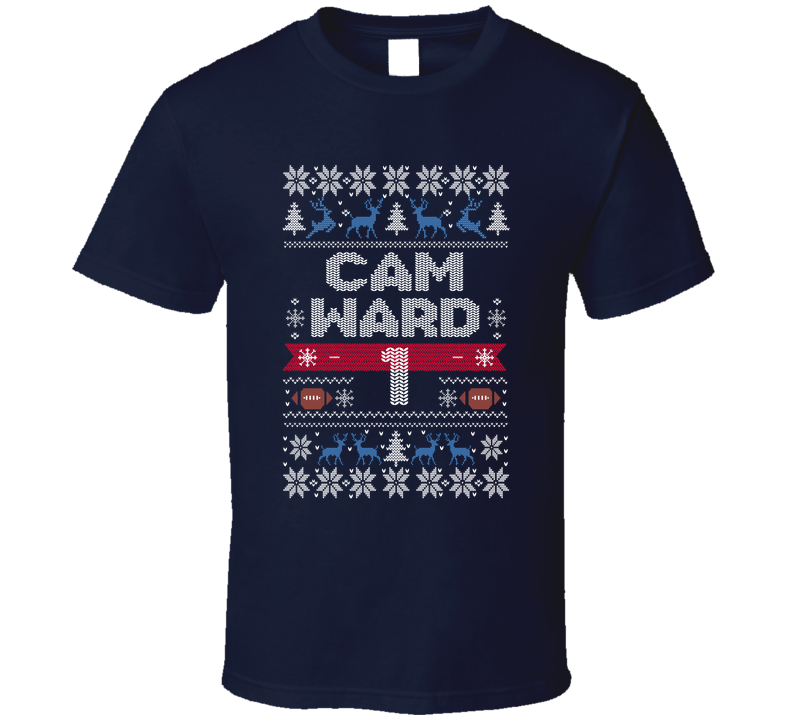 Cam Ward 1 Ugly Christmas T Shirt