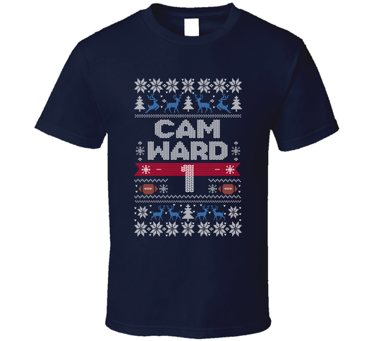 Cam Ward 1 Ugly Christmas T Shirt