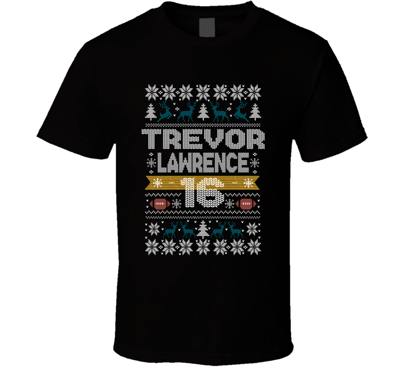 Trevor Lawrence 16 Ugly Christmas T Shirt
