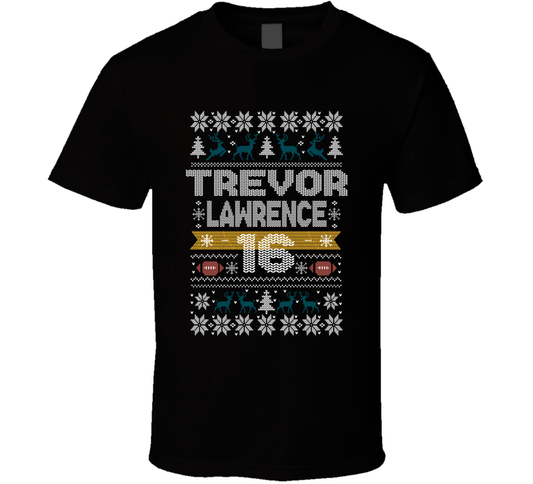 Trevor Lawrence 16 Ugly Christmas T Shirt
