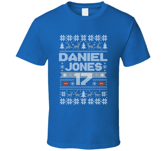 Daniel Jones 17 Ugly Christmas T Shirt
