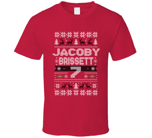Jacoby Brissett 7 Ugly Christmas T Shirt