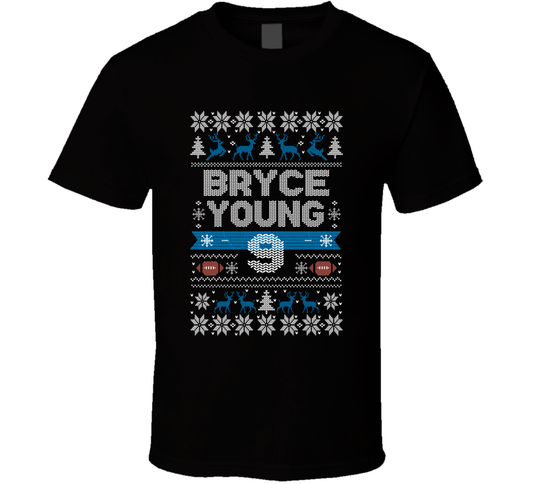 Bryce Young 9 Ugly Christmas T Shirt