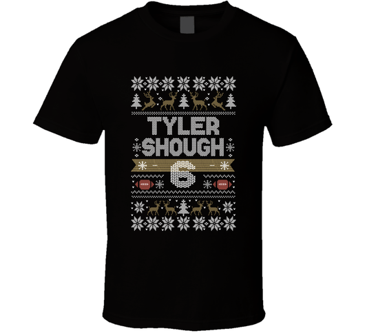 Tyler Shough 6 Ugly Christmas T Shirt