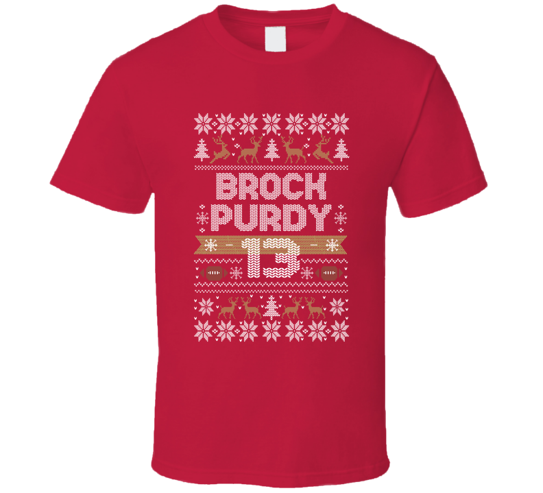 Brock Purdy 13 Ugly Christmas T Shirt