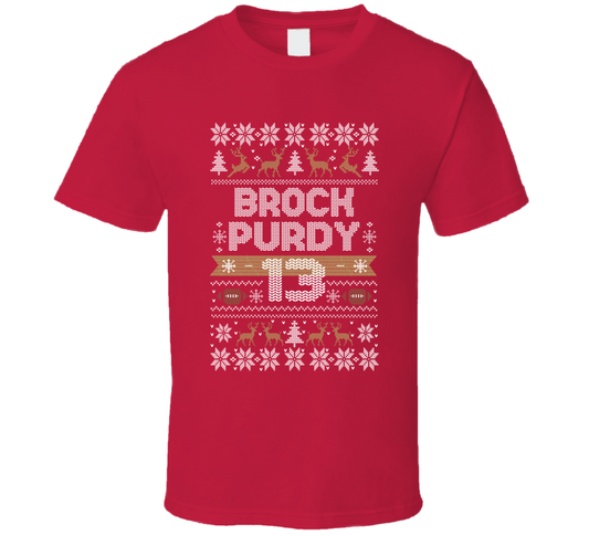 Brock Purdy 13 Ugly Christmas T Shirt