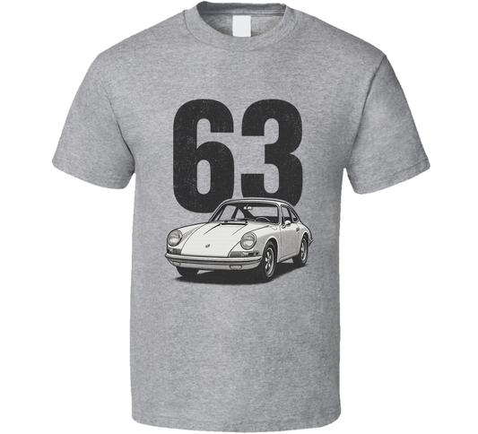 1963 Porsche 911 Retro Look Car T Shirt