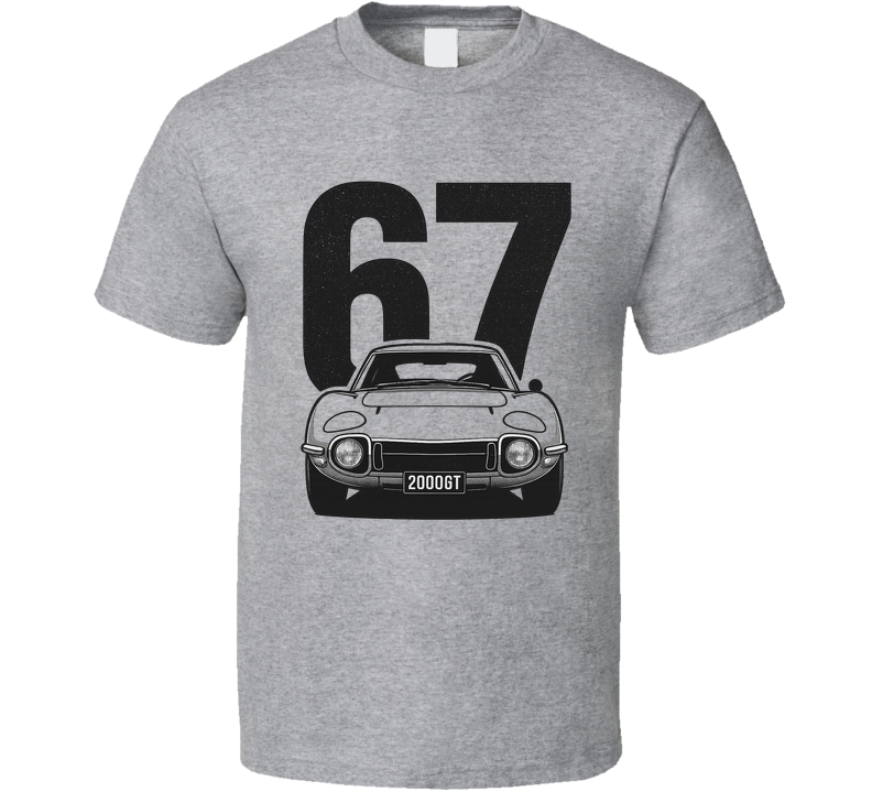 1967 Toyota 2000gt Retro Look Car T Shirt