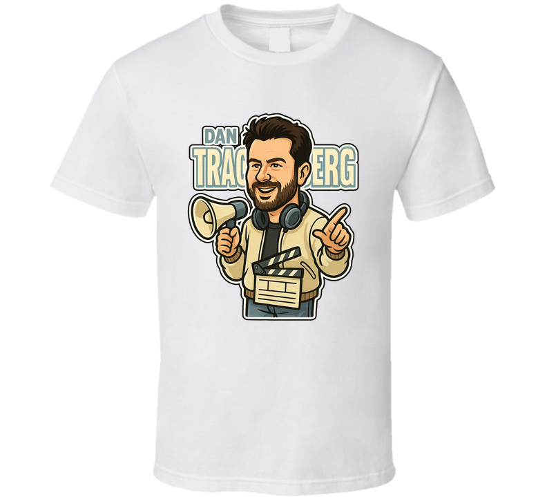 Dan Trachtenberg Retro Look Caricature T Shirt