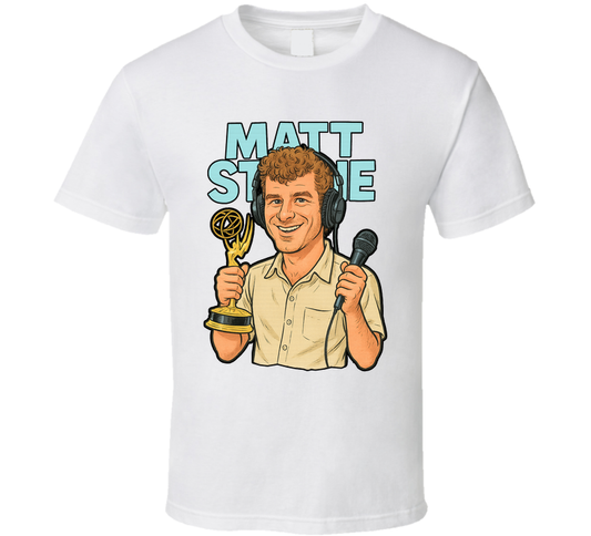 Matt Stone Retro Look Caricature T Shirt
