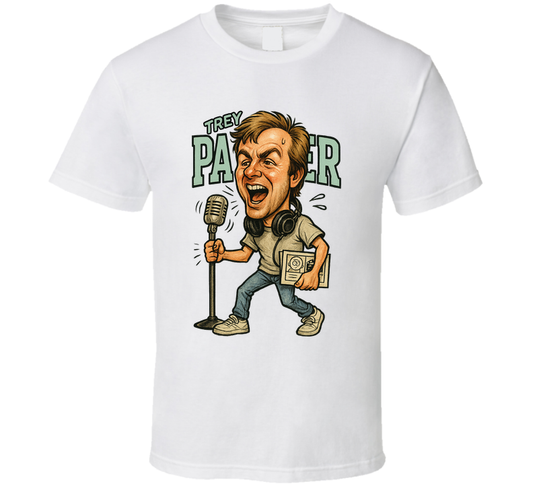 Trey Parker Retro Look Caricature T Shirt