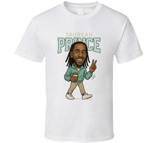 Taurean Prince Retro Look Caricature T Shirt