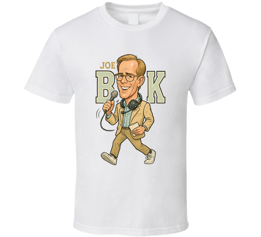 Joe Buck Retro Look Caricature T Shirt