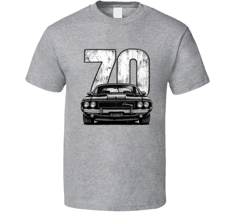 1970 Dodge Challenger Rt Retro Look Car T Shirt