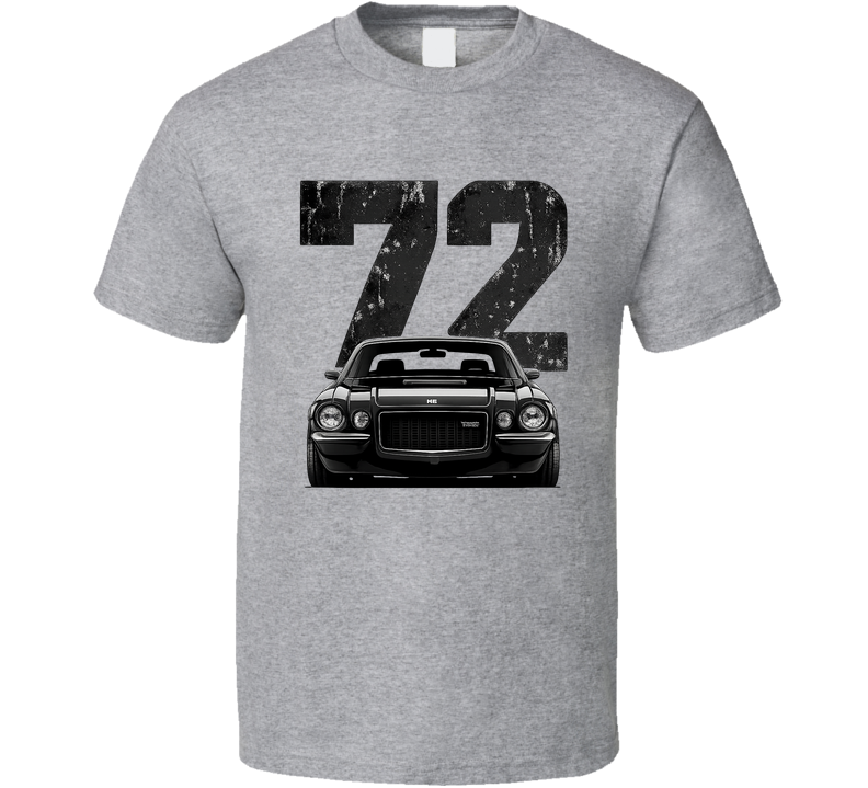 1972 Chevrolet Camaro Z28 Retro Look Car T Shirt
