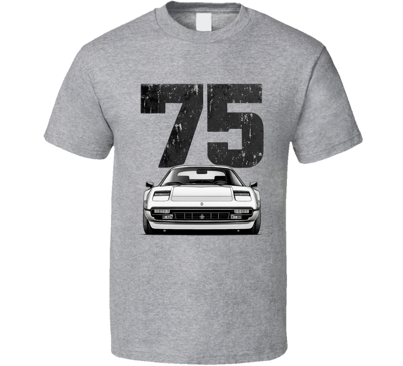 1975 Ferrari 308 Gtb Retro Look Car T Shirt