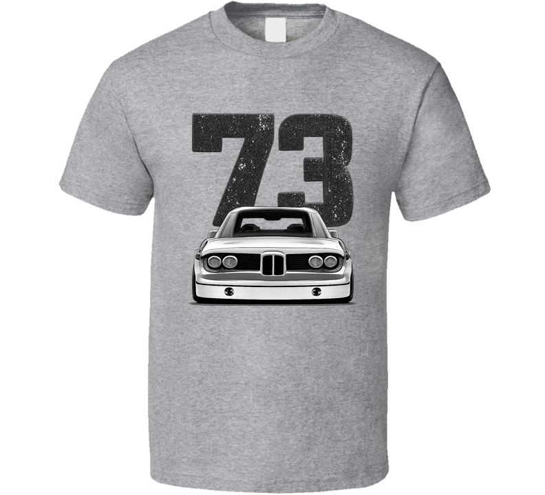 1973 Bmw 3.0 Csl Retro Look Car T Shirt