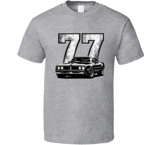 1977 Pontiac Trans Am Retro Look Car T Shirt