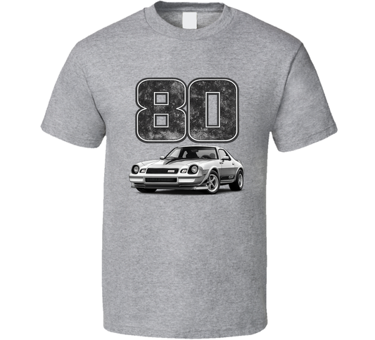1980 Chevrolet Camaro Z28 Retro Look Car T Shirt