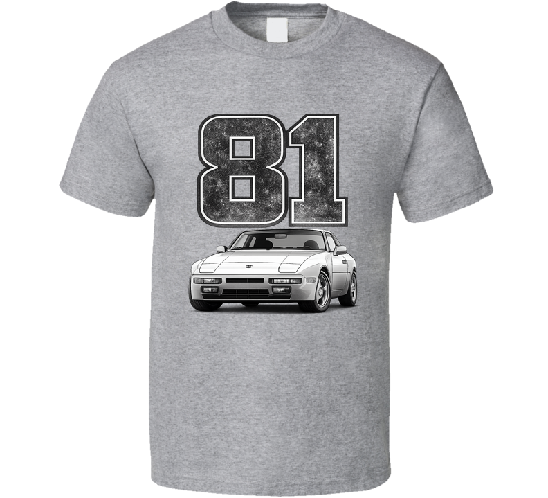 1981 Porsche 944 Retro Look Car T Shirt