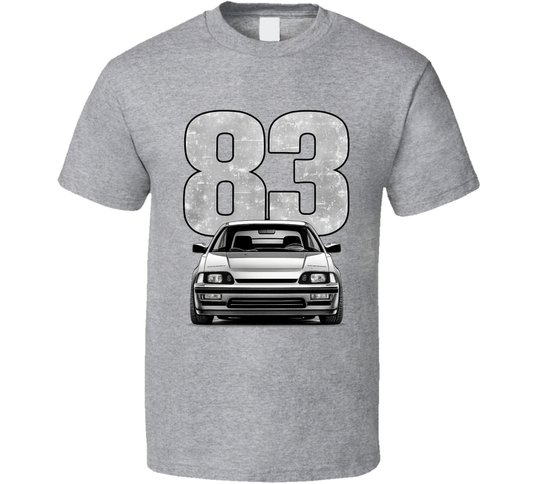1983 Honda Cr-x Retro Look Car T Shirt