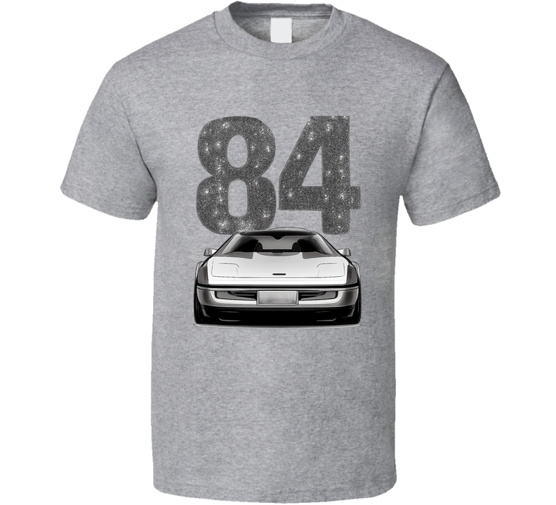 1984 Chevrolet Corvette C4 Retro Look Car T Shirt