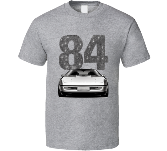 1984 Chevrolet Corvette C4 Retro Look Car T Shirt
