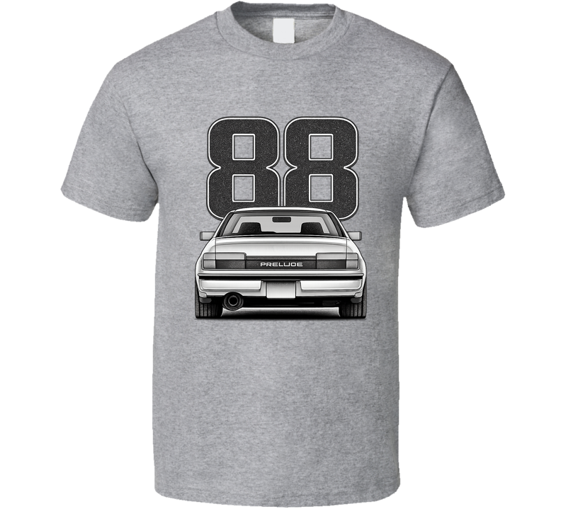 1988 Honda Prelude 4ws Retro Look Car T Shirt