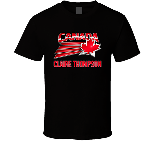 Claire Thompson Hockey Canada Milano Cortina 2026 T Shirt