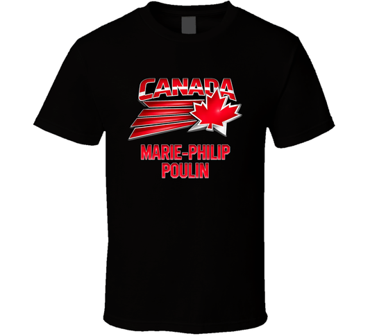 Marie-philip Poulin Hockey Canada Milano Cortina 2026 T Shirt