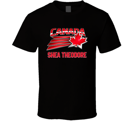 Shea Theodore Hockey Canada Milano Cortina 2026 T Shirt