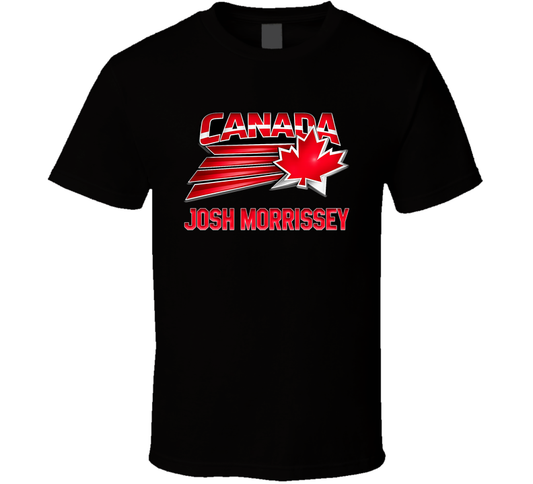 Josh Morrissey Hockey Canada Milano Cortina 2026 T Shirt