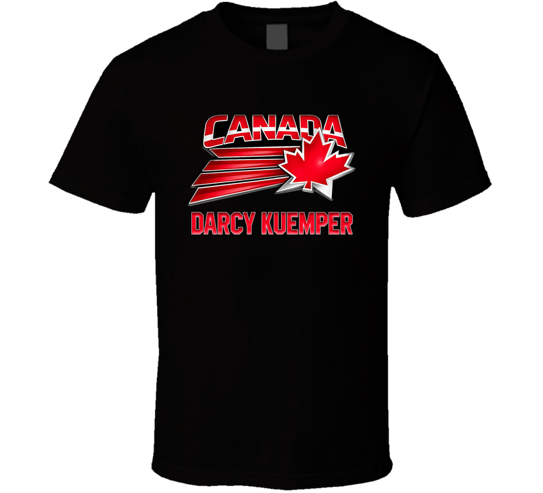 Darcy Kuemper Hockey Canada Milano Cortina 2026 T Shirt