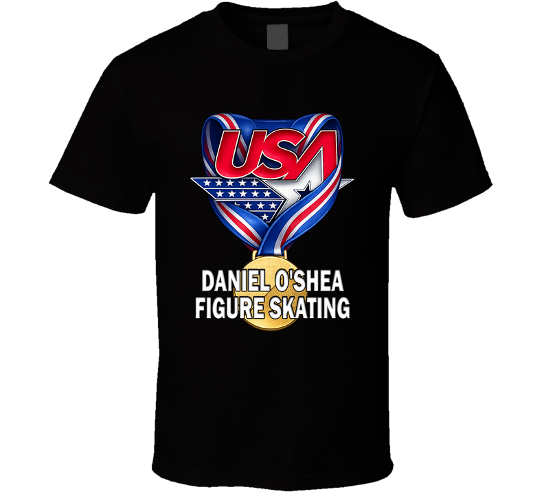Daniel O'shea Figure Skating Gold Medal Winner Usa Milano Cortina 2026 Fan T Shirt