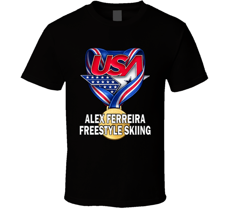 Alex Ferreira Freestyle Skiing Gold Medal Winner Usa Milano Cortina 2026 Fan T Shirt