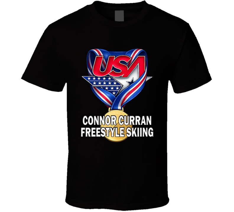 Connor Curran Freestyle Skiing Gold Medal Winner Usa Milano Cortina 2026 Fan T Shirt