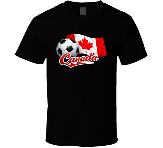 Canada World Cup Soccer Fan T Shirt