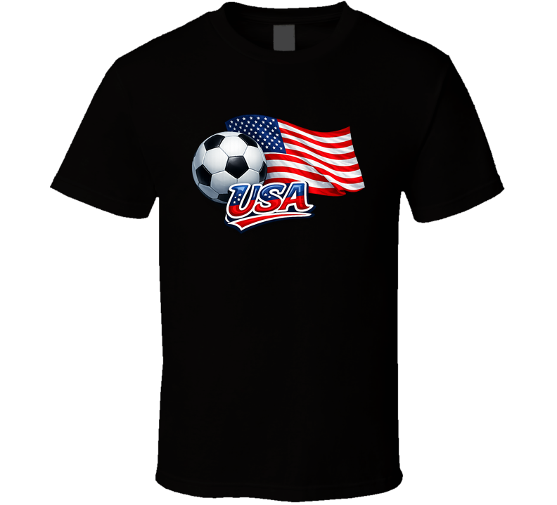 Usa World Cup Soccer Fan T Shirt