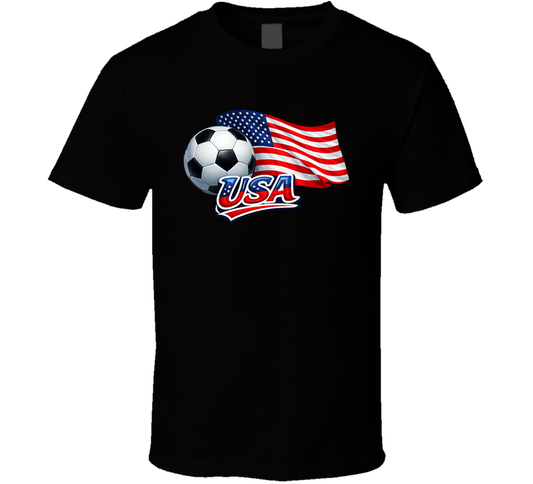 Usa World Cup Soccer Fan T Shirt