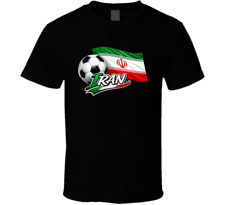 Iran World Cup Soccer Fan T Shirt